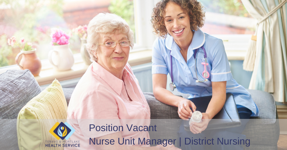TMHS Nurse Unit Manager District Nursing